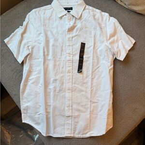 Banana Republic Men's White Short Sleeve Shirt NWT